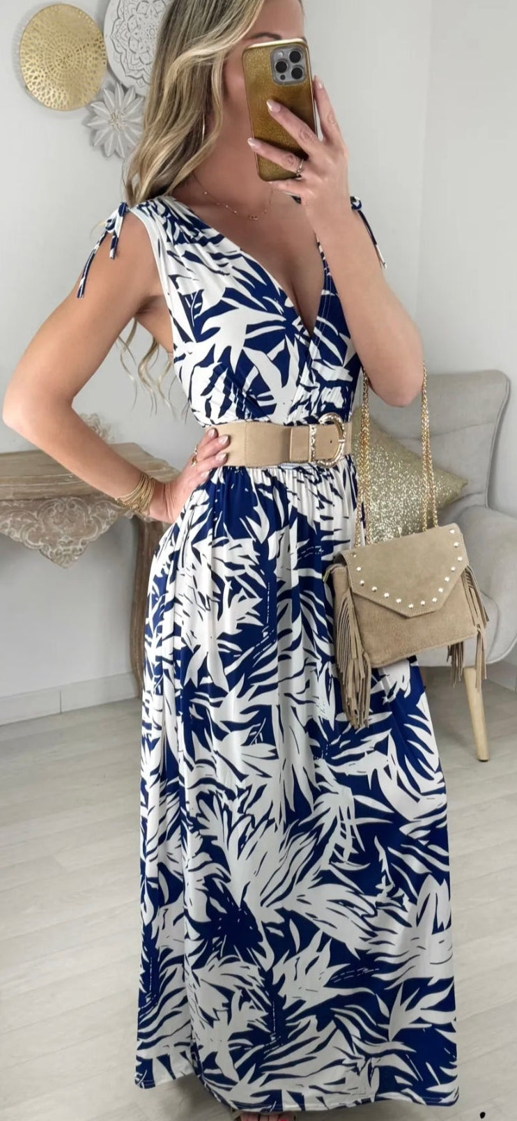 Robe magique bleu